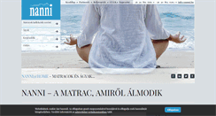 Desktop Screenshot of nanni.hu