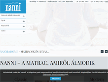 Tablet Screenshot of nanni.hu